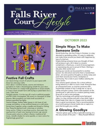 Memory Care Current Newsletter